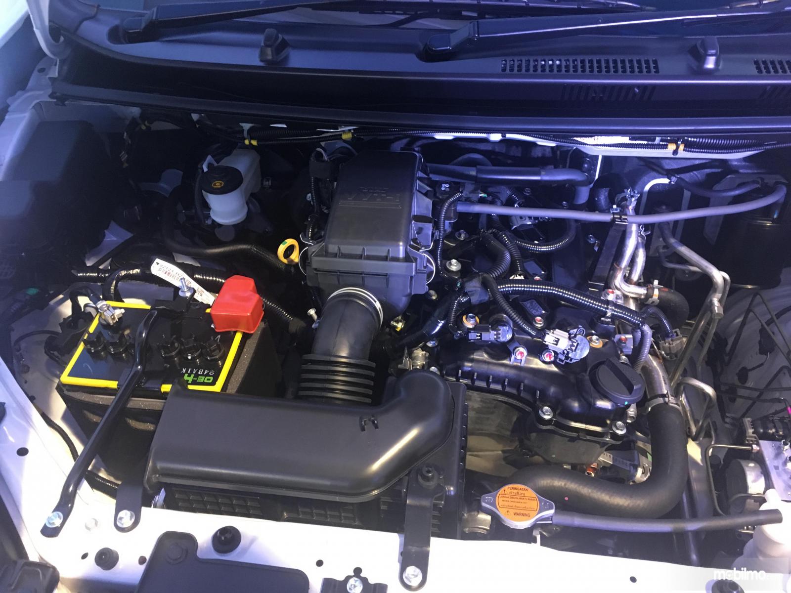 Gambar menunjukkan bagian Mesin 1NR-VE di New Toyota Avanza 1.3 G A/T 2019