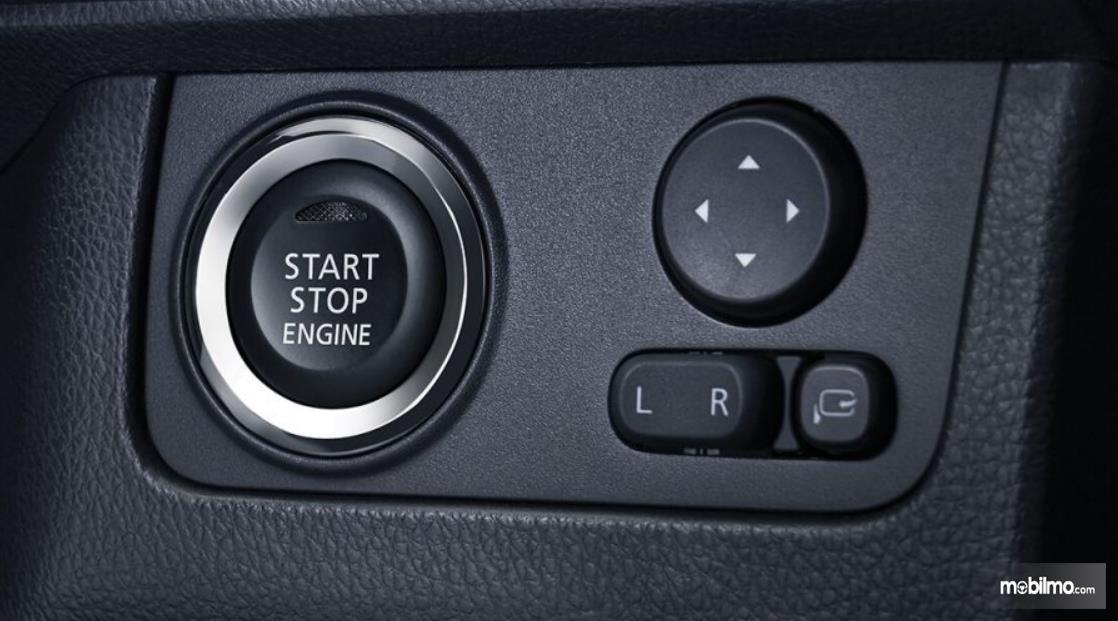 Foto tombol Start Stop Engine All New Nissan Livina 2019