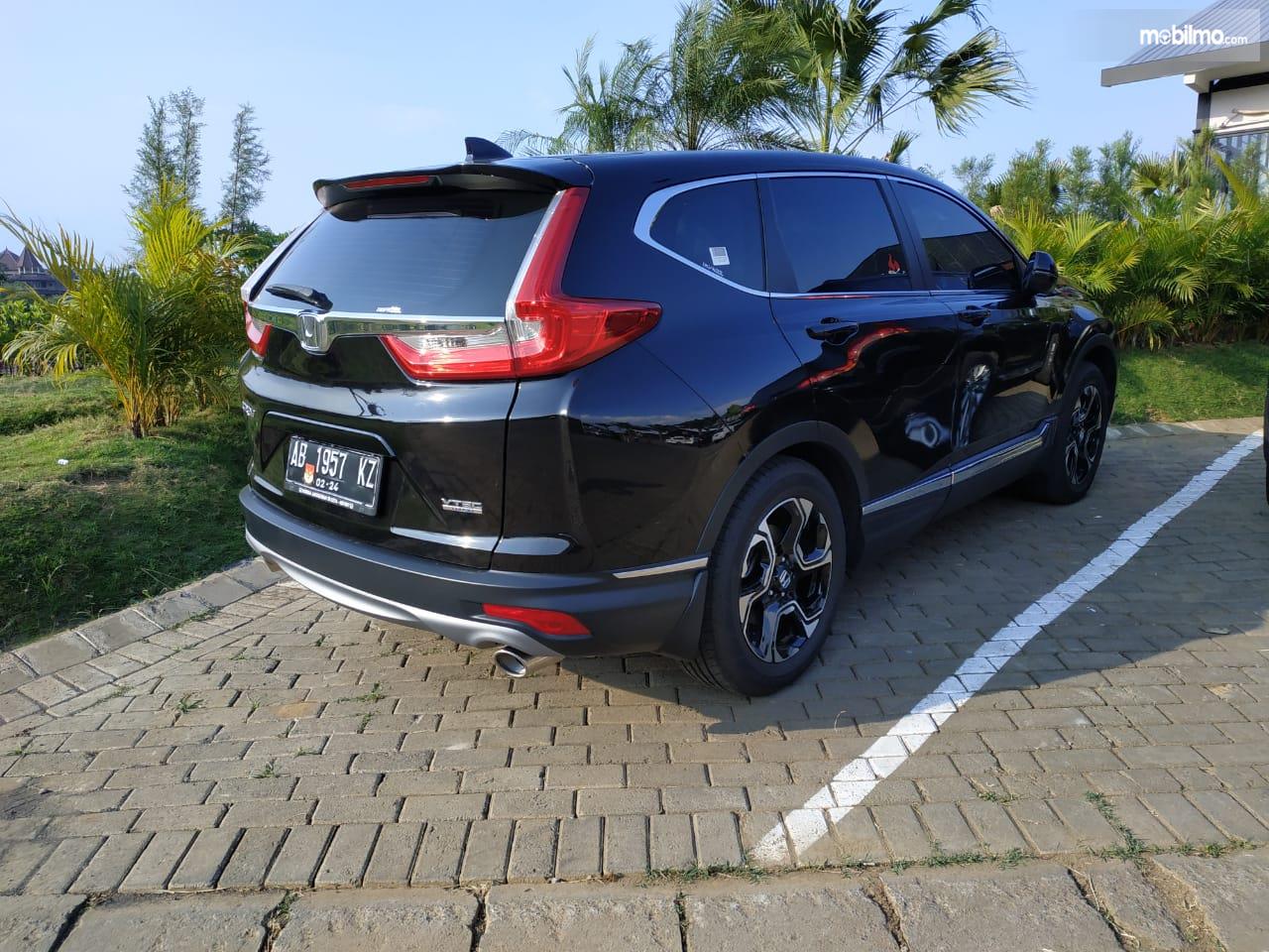 Tampilan belakang Mobil All New Honda CR-V 1.5L Turbo 2019