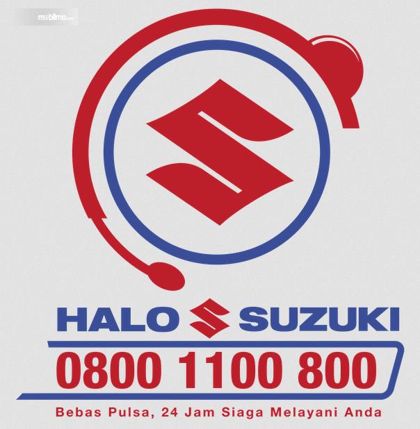 Gambar ini menunjukkan logo baru Halo Suzuki