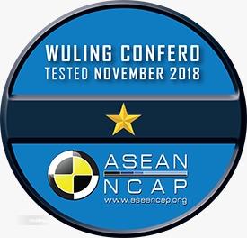 Gambar menunjukkan Hasil tes Wuling Confero oleh ASEAN NCAP
