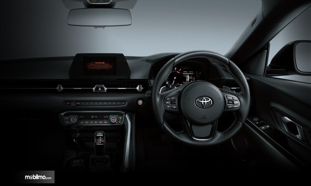 Foto menunjukkan Interior Toyota GR Supra