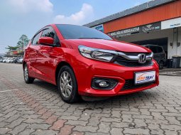 2018 Honda Brio Satya E CVT Merah - Jual mobil bekas di Banten