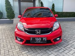 2017 Honda Brio Satya E CVT Merah - Jual mobil bekas di Jawa Barat