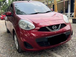 2014 Nissan March 1.2 Automatic Merah - Jual mobil bekas di DKI Jakarta