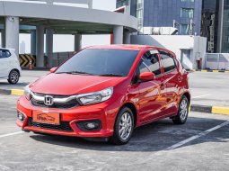 2018 Honda Brio Satya E Merah - Jual mobil bekas di DKI Jakarta