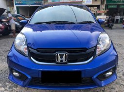 2017 Honda Brio E Biru - Jual mobil bekas di Jawa Timur