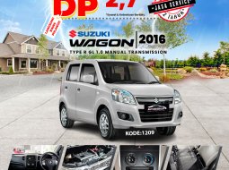 2016 Suzuki Karimun Wagon R GL Silver - Jual mobil bekas di Kalimantan Barat