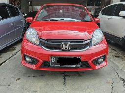 2018 Honda Brio Satya E CVT Merah - Jual mobil bekas di Jawa Barat