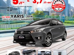 2014 Toyota Yaris 1.5G Abu-abu - Jual mobil bekas di Kalimantan Barat