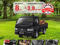 2022 Suzuki Carry Pick Up Flat-Deck AC/PS Hitam - Jual mobil bekas di Kalimantan Barat