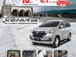 2018 Daihatsu Xenia 1.3 X MT Silver - Jual mobil bekas di Kalimantan Barat