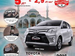 2016 Toyota Calya G MT Silver - Jual mobil bekas di Kalimantan Barat