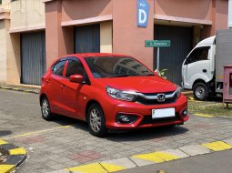 2019 Honda Brio Satya E CVT Merah - Jual mobil bekas di DKI Jakarta