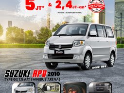 2010 Suzuki APV GX Arena Silver - Jual mobil bekas di Kalimantan Barat