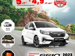 2023 Honda Brio E CVT Putih - Jual mobil bekas di Kalimantan Barat