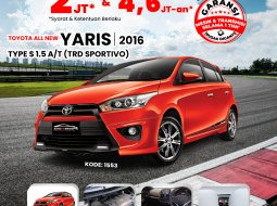2016 Toyota Yaris TRD Sportivo Orange - Jual mobil bekas di Kalimantan Barat