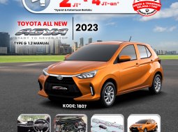 2023 Toyota Agya 1.2L G M/T Orange - Jual mobil bekas di Kalimantan Barat