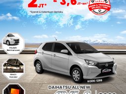 2023 Daihatsu Ayla 1.0L X MT Silver - Jual mobil bekas di Kalimantan Barat