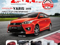 2015 Toyota Yaris TRD Sportivo Orange - Jual mobil bekas di Kalimantan Barat