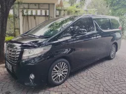 2017 Toyota Alphard 2.5 G A/T Hitam - Jual mobil bekas di Banten