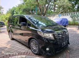 2017 Toyota Alphard 2.5 G A/T Hitam - Jual mobil bekas di Banten