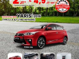 2016 Toyota Yaris TRD Sportivo Heykers Merah - Jual mobil bekas di Kalimantan Barat