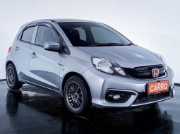 2017 Honda Brio Satya E CVT Silver - Jual mobil bekas di DKI Jakarta