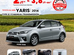 2014 Toyota Yaris G Silver - Jual mobil bekas di Kalimantan Barat