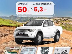 2015 Mitsubishi Triton GLX 4x4 Putih - Jual mobil bekas di Kalimantan Barat