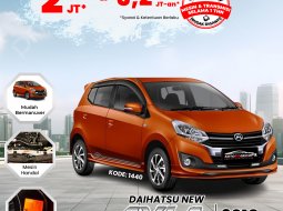 2018 Daihatsu Ayla 1.2L R MT Orange - Jual mobil bekas di Kalimantan Barat