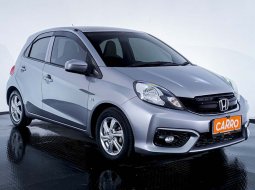 2018 Honda Brio Satya E CVT Silver - Jual mobil bekas di DKI Jakarta