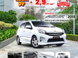 2015 Toyota Agya 1.0L G M/T Putih - Jual mobil bekas di Kalimantan Barat