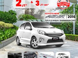 2016 Toyota Agya 1.0L G M/T Putih - Jual mobil bekas di Kalimantan Barat