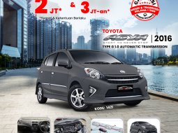 2016 Toyota Agya 1.0L G A/T Abu-abu - Jual mobil bekas di Kalimantan Barat