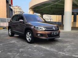 2014 Volkswagen Tiguan 1.4L TSI Coklat - Jual mobil bekas di DKI Jakarta