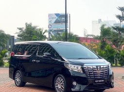 2017 Toyota Alphard 2.5 G A/T Hitam - Jual mobil bekas di Banten