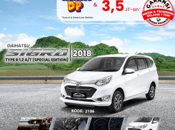 2018 Daihatsu Sigra 1.2 R AT Putih - Jual mobil bekas di Kalimantan Barat