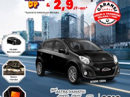 2019 Daihatsu Ayla 1.0L X MT Hitam - Jual mobil bekas di Kalimantan Barat