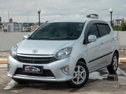 2015 Toyota Agya 1.0L G M/T Silver - Jual mobil bekas di Kalimantan Barat