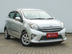 2015 Toyota Agya 1.0L G A/T Silver - Jual mobil bekas di Jawa Barat