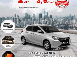 2023 Daihatsu Ayla 1.0L X MT Silver - Jual mobil bekas di Kalimantan Barat