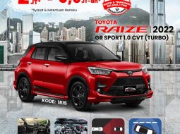 2022 Toyota Raize 1.0T GR Sport CVT (One Tone) Merah - Jual mobil bekas di Kalimantan Barat