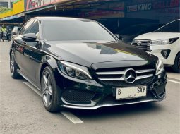 2018 Mercedes-Benz C-Class C 200 Avantgarde Line Hitam - Jual mobil bekas di DKI Jakarta