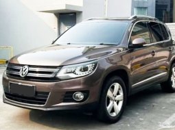 2015 Volkswagen Tiguan TSI 1.4 Automatic Coklat - Jual mobil bekas di DKI Jakarta