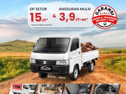 2023 Suzuki Carry Pick Up Flat-Deck AC/PS Silver - Jual mobil bekas di Kalimantan Barat