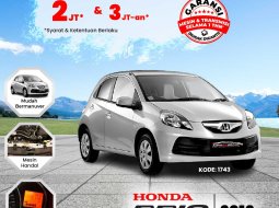 2013 Honda Brio S Silver - Jual mobil bekas di Kalimantan Barat