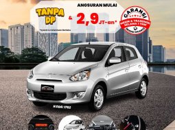 2012 Mitsubishi Mirage EXCEED Silver - Jual mobil bekas di Kalimantan Barat