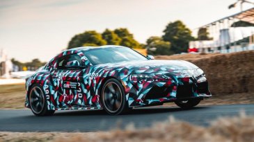 Debut Toyota Supra A90 2018 di Goodwood Festival of Speed