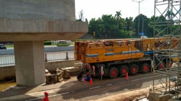 Pembangunan Jembatan Tol Cikampek Hingga 5 September, Buka Tutup Jalan Dilakukan